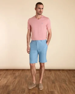 Homme Vicomte A Bermudas^Bermuda Elastiqué