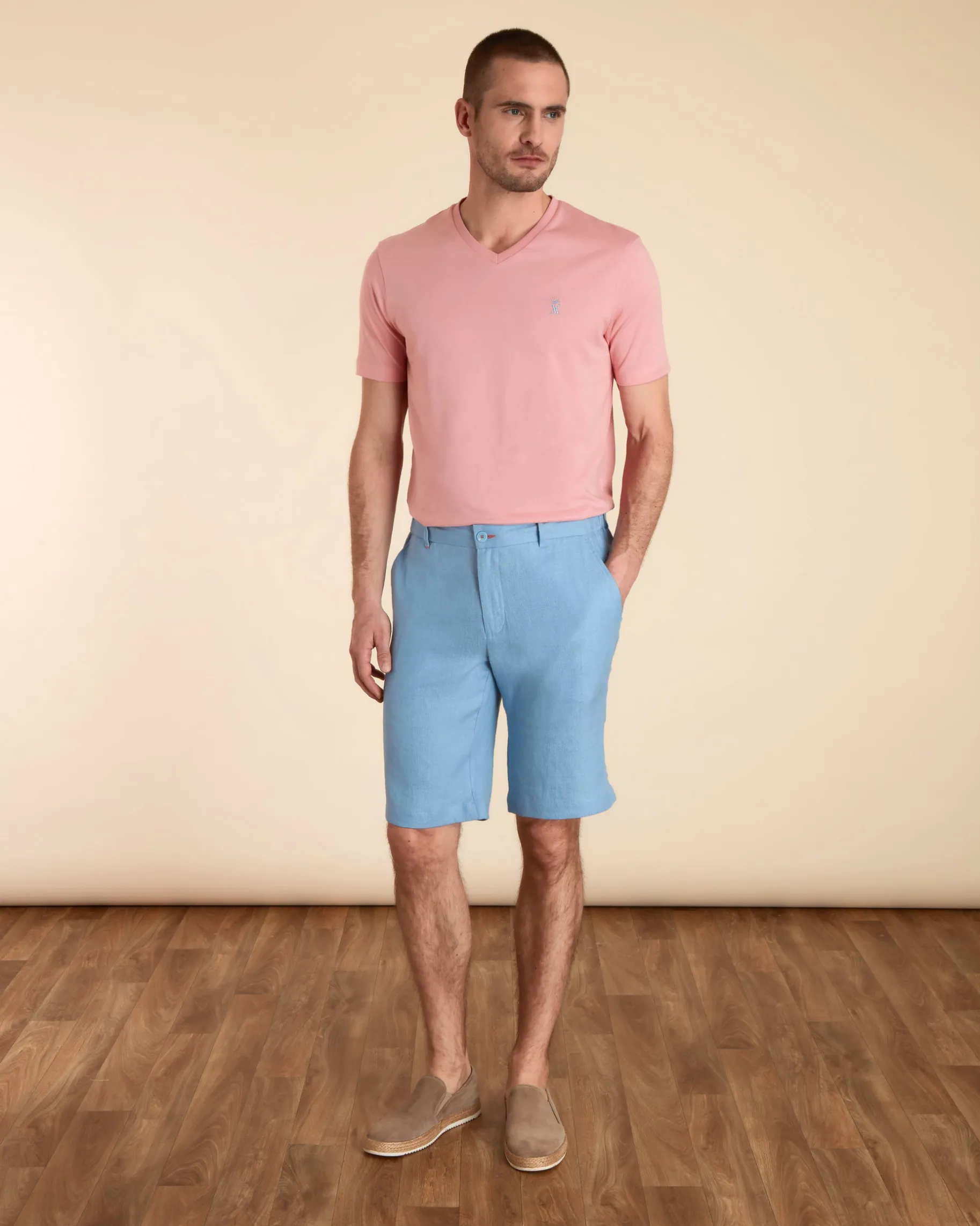 Homme Vicomte A Bermudas^Bermuda Elastiqué