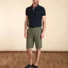 Homme Vicomte A Bermudas^Bermuda élastiqué