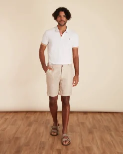 Homme Vicomte A Bermudas^Bermuda élastiqué