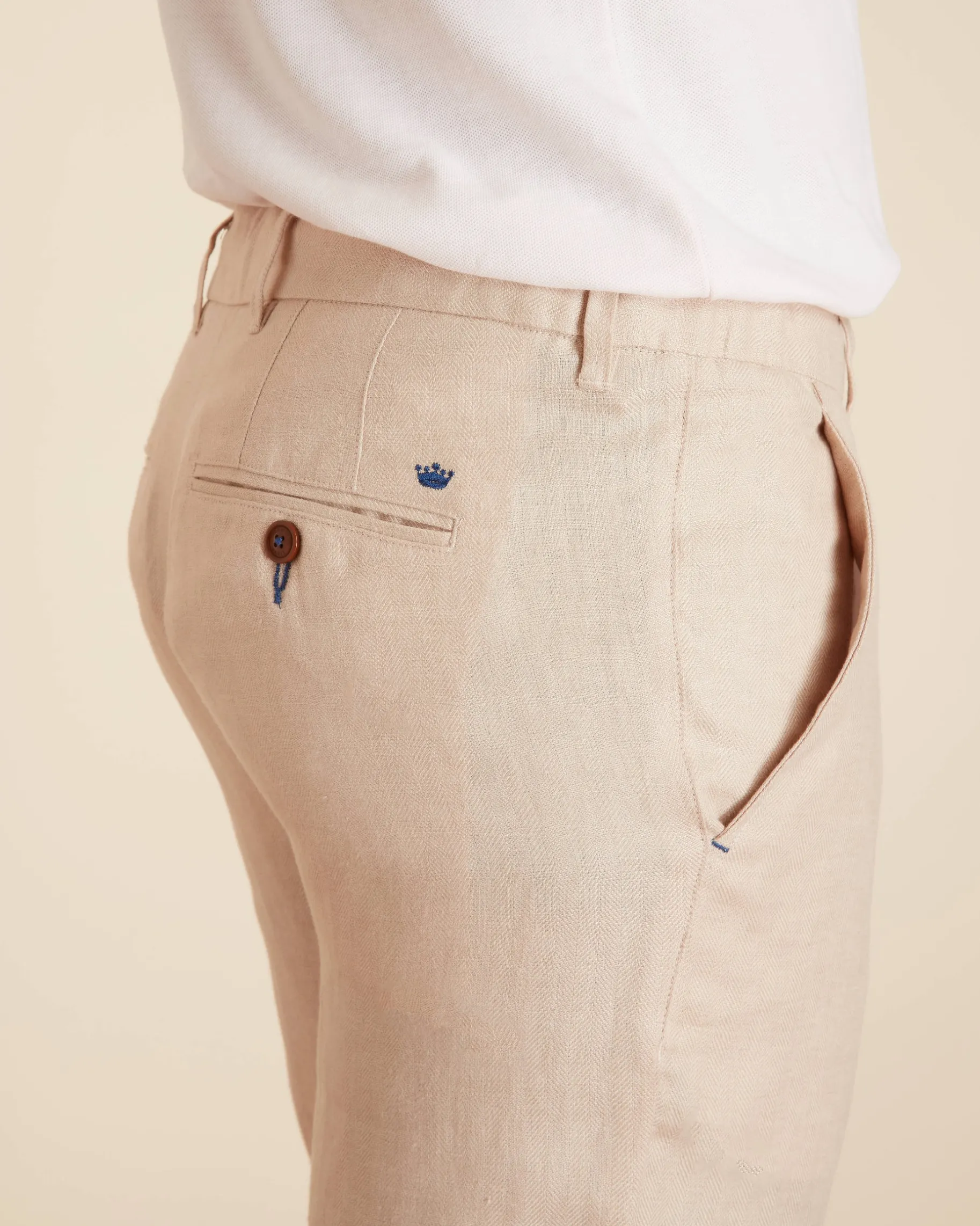 Homme Vicomte A Bermudas^Bermuda élastiqué