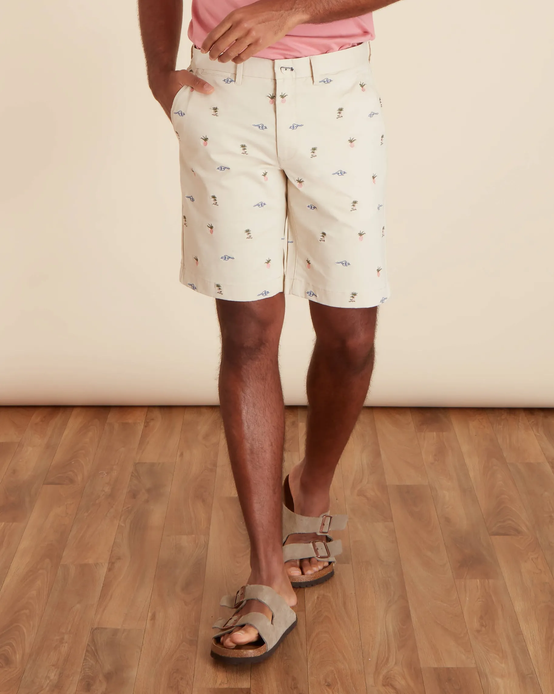 Homme Vicomte A Bermudas^Bermuda Loic Brodé