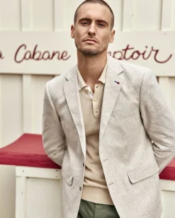 Homme Vicomte A Blazers^Blazer à Carreaux