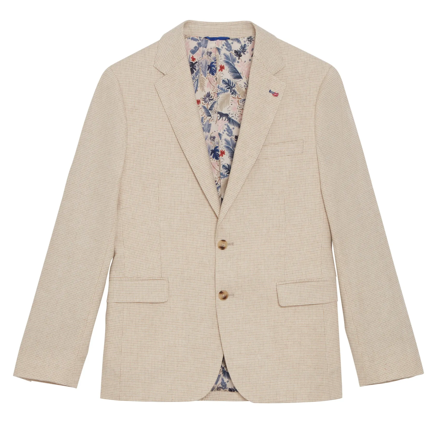 Homme Vicomte A Blazers^Blazer à Carreaux