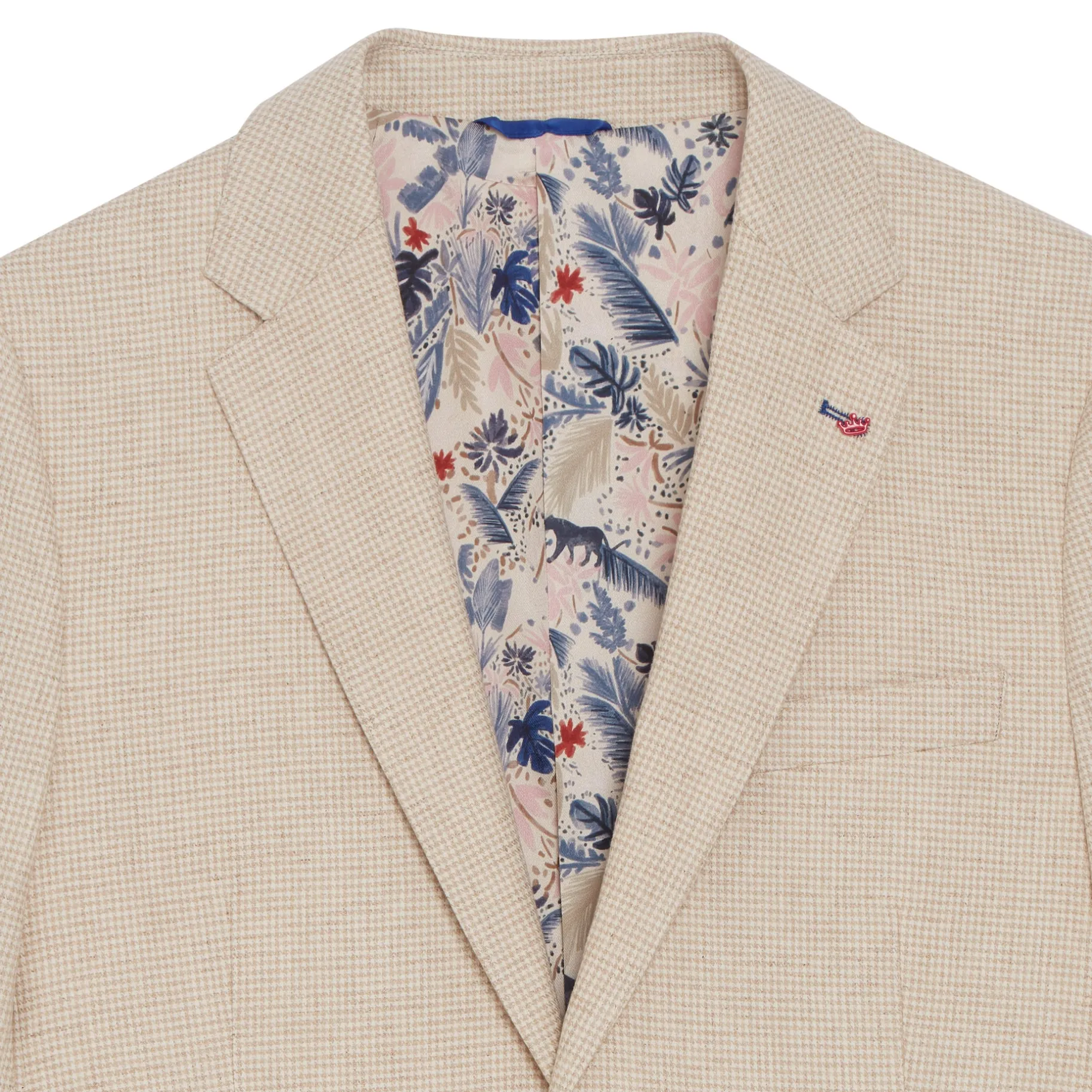 Homme Vicomte A Blazers^Blazer à Carreaux