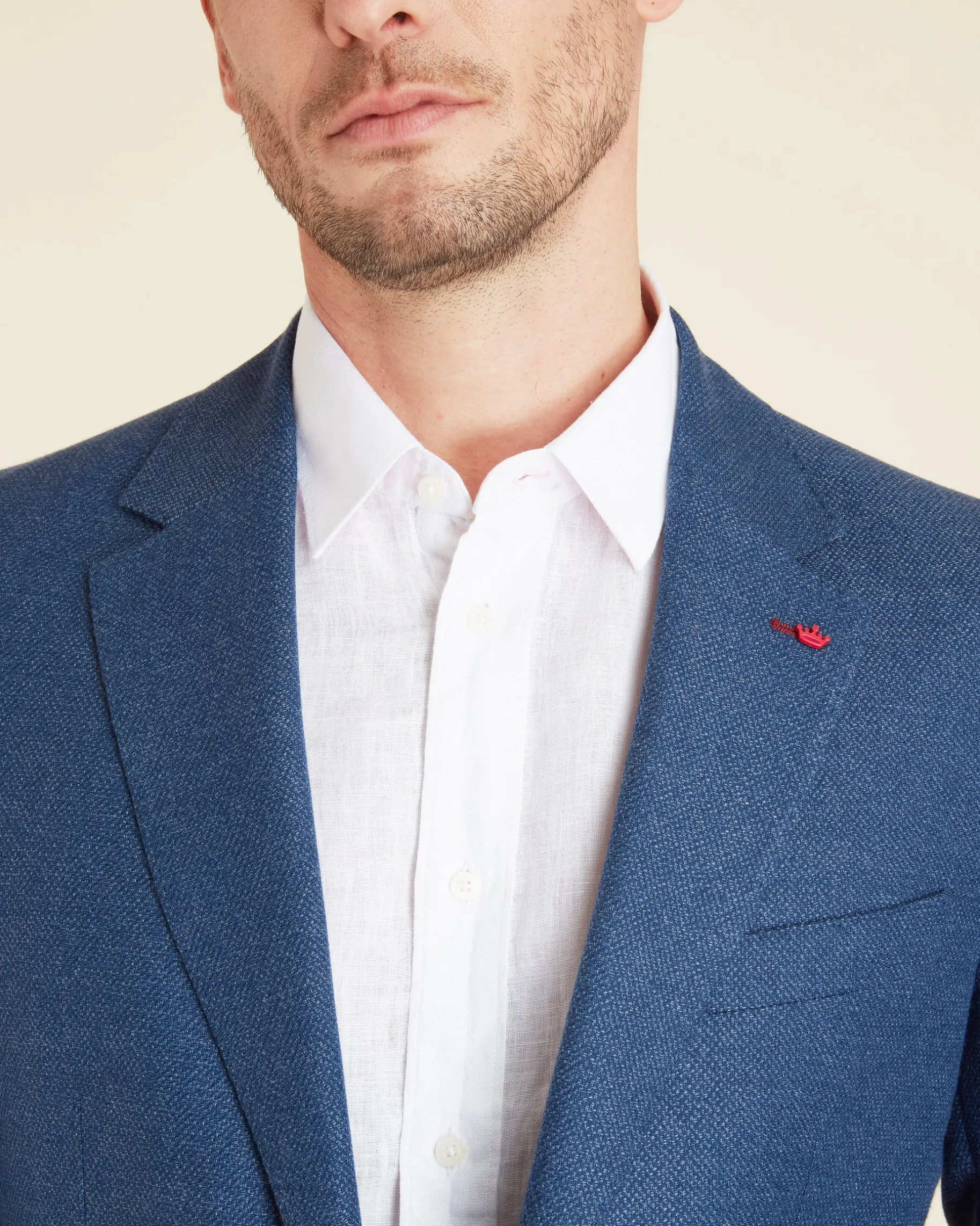 Homme Vicomte A Blazers^Blazer Ajusté