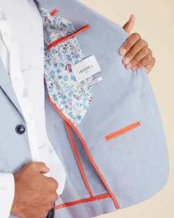 Homme Vicomte A Blazers^Blazer Ajusté Uni