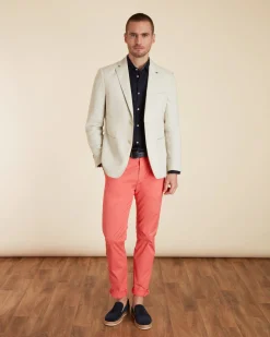 Homme Vicomte A Blazers^Blazer Ajusté Uni