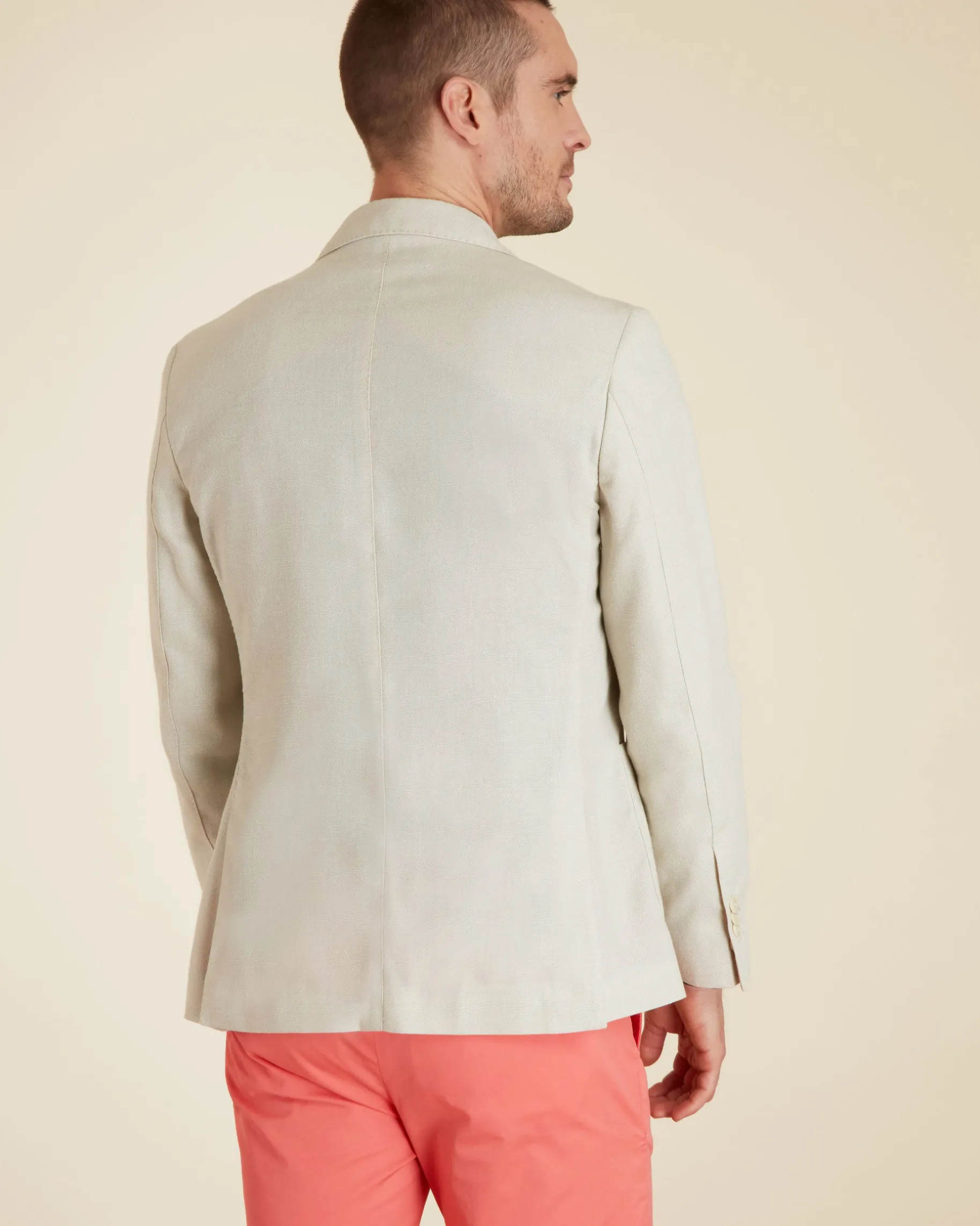 Homme Vicomte A Blazers^Blazer Ajusté Uni
