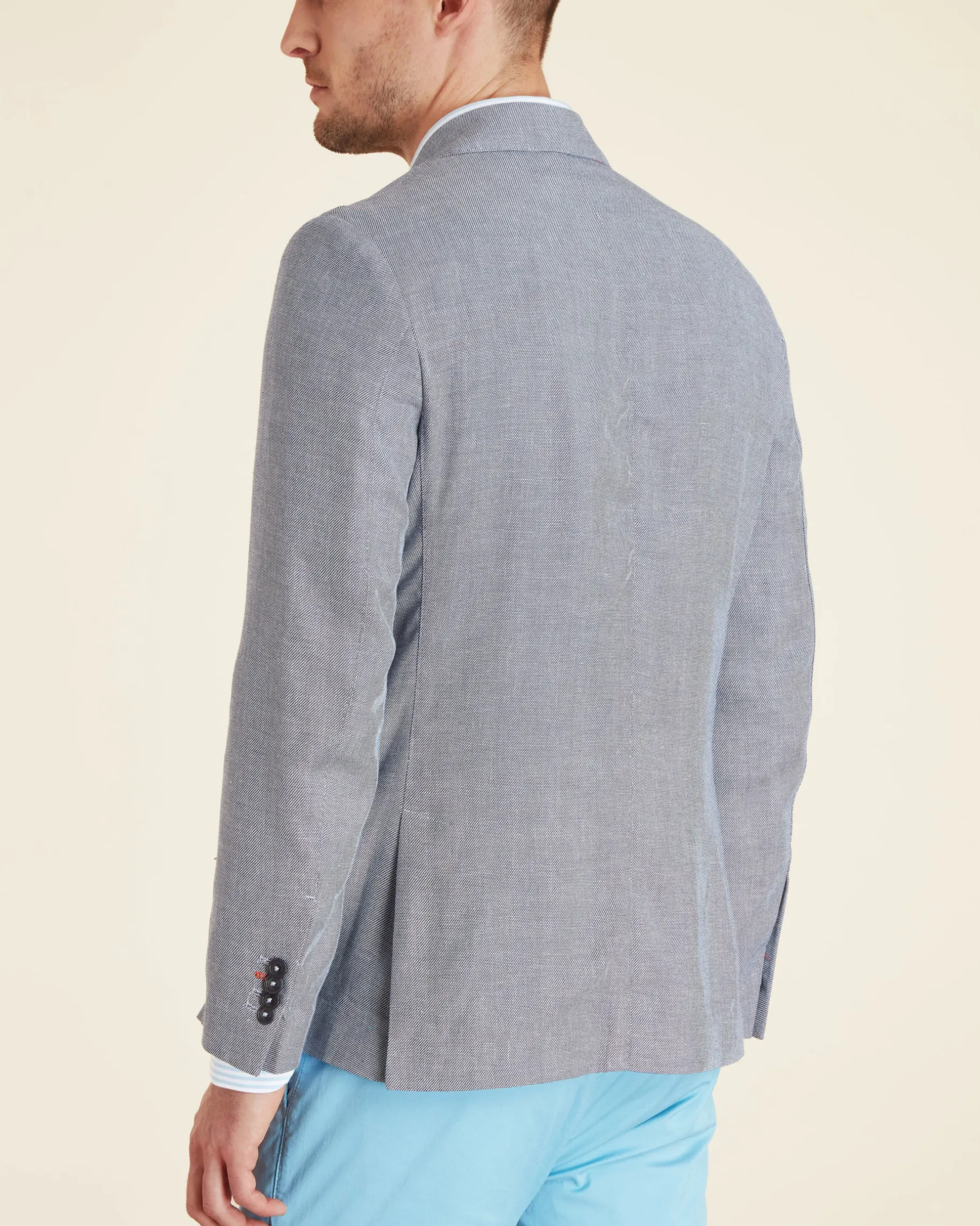 Homme Vicomte A Blazers^Blazer Ajusté Uni