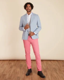 Homme Vicomte A Blazers^Blazer Ajusté Uni