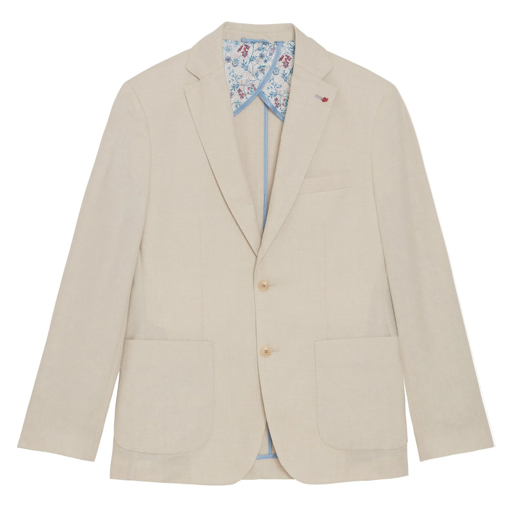 Homme Vicomte A Blazers^Blazer Ajusté Uni