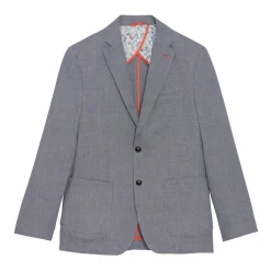 Homme Vicomte A Blazers^Blazer Ajusté Uni
