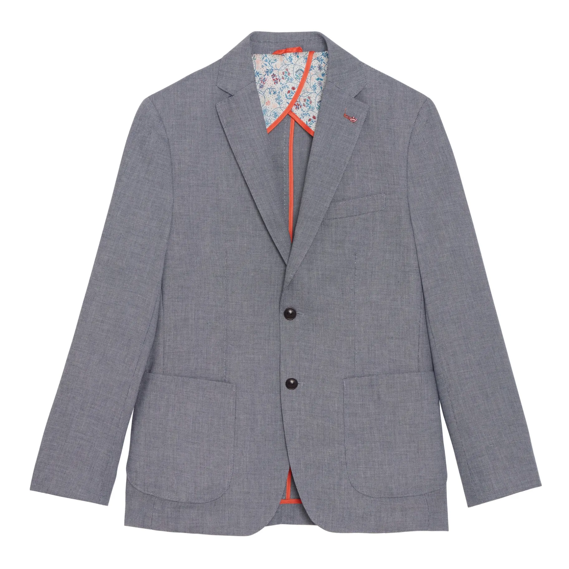 Homme Vicomte A Blazers^Blazer Ajusté Uni