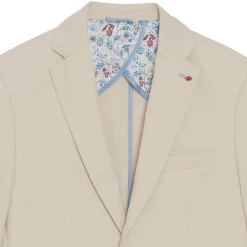 Homme Vicomte A Blazers^Blazer Ajusté Uni