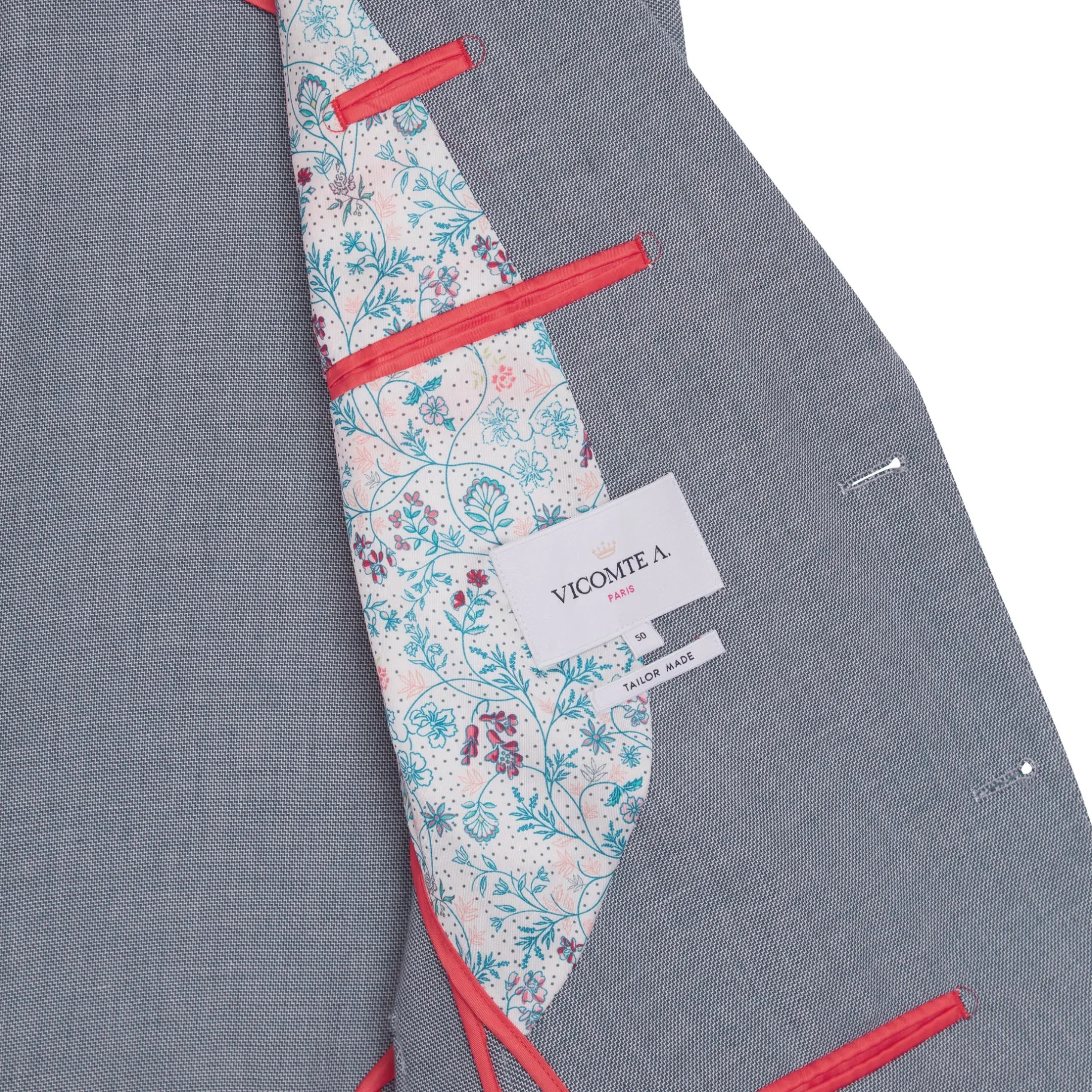 Homme Vicomte A Blazers^Blazer Ajusté Uni