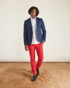 Homme Vicomte A Blazers^Blazer en Laine Texturé
