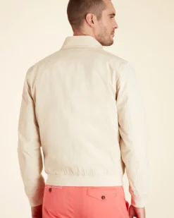Homme Vicomte A Manteaux & Vestes^Bomber à Micro carreaux