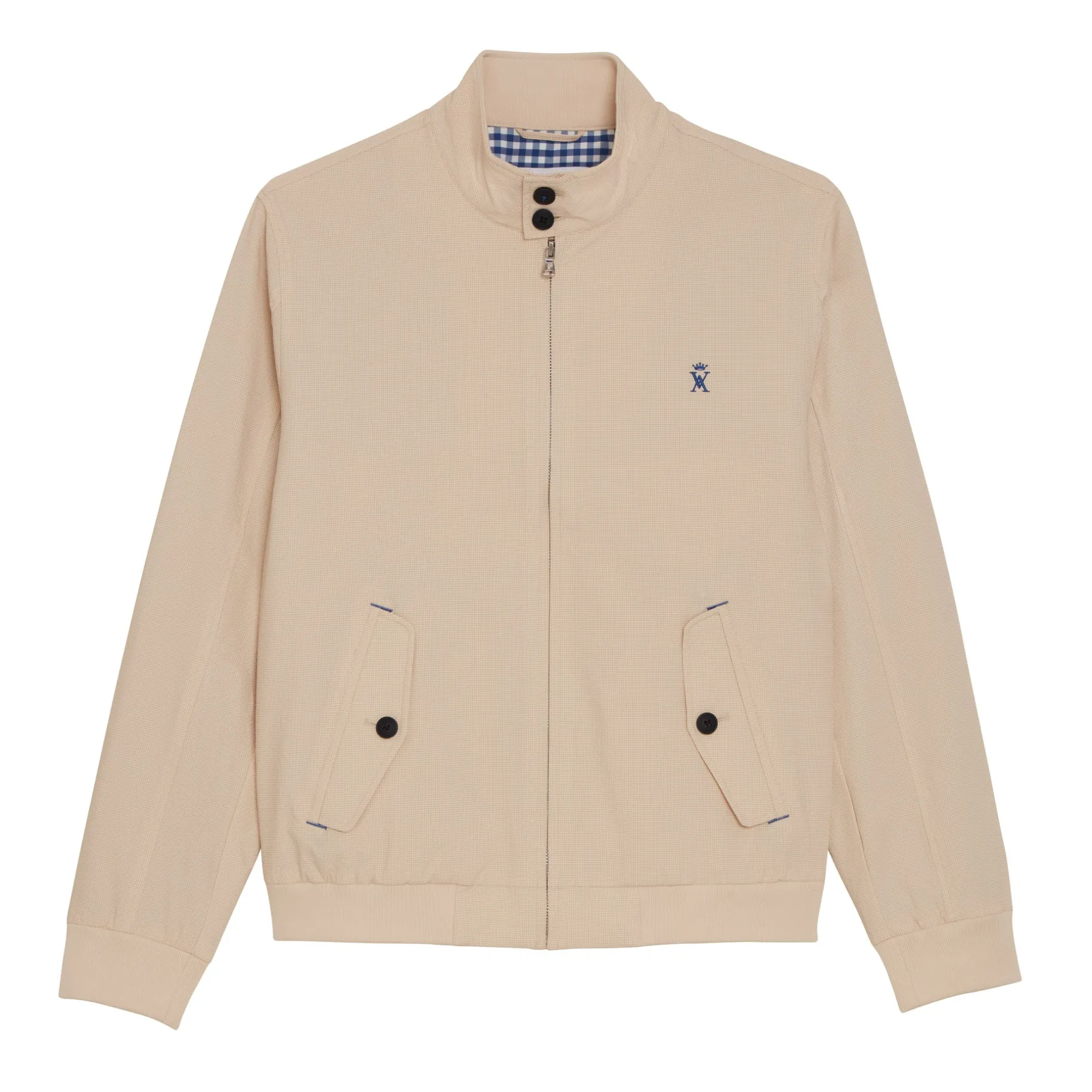 Homme Vicomte A Manteaux & Vestes^Bomber à Micro carreaux