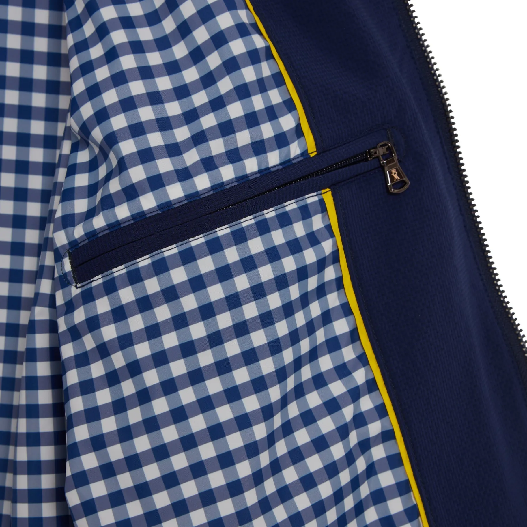 Homme Vicomte A Manteaux & Vestes^Bomber à Micro carreaux