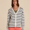 Femme Vicomte A Pulls & Sweats^Cardigan à Rayures