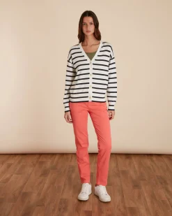 Femme Vicomte A Pulls & Sweats^Cardigan à Rayures