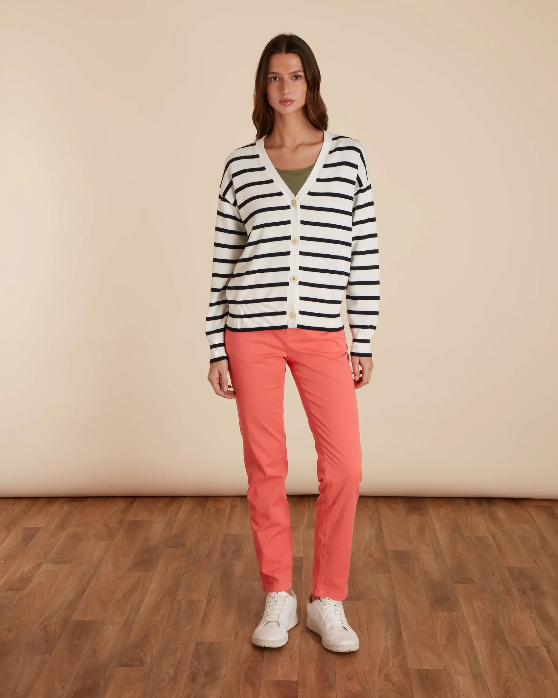 Femme Vicomte A Pulls & Sweats^Cardigan à Rayures