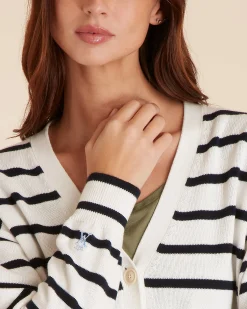 Femme Vicomte A Pulls & Sweats^Cardigan à Rayures