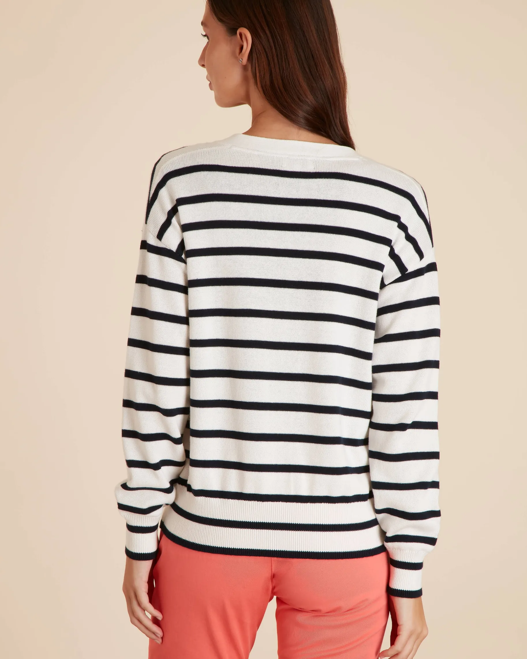 Femme Vicomte A Pulls & Sweats^Cardigan à Rayures