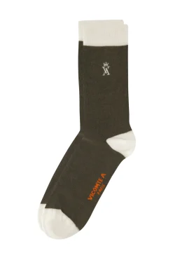Femme Vicomte A Chaussettes | Chaussettes^Chaussettes Coton Bicolores