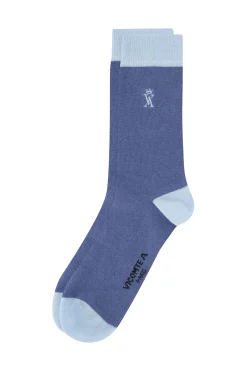 Femme Vicomte A Chaussettes | Chaussettes^Chaussettes Coton Bicolores