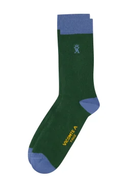 Femme Vicomte A Chaussettes | Chaussettes^Chaussettes Coton Bicolores