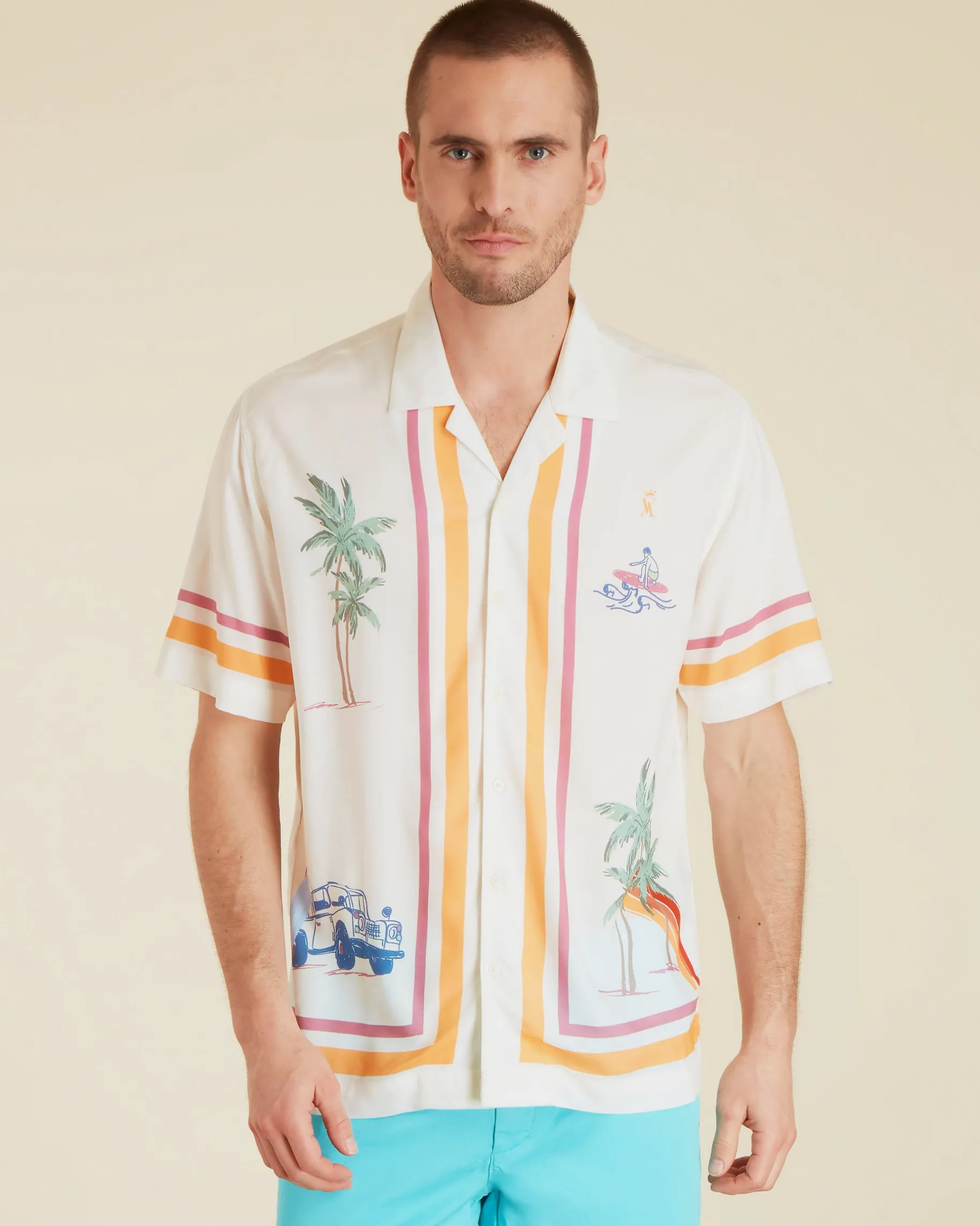 Homme Vicomte A Chemises^Chemise Gentleman Surfer