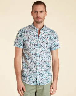Homme Vicomte A Chemises^Chemise Imprimé à Manches Courtes