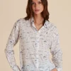 Femme Vicomte A Chemises^Chemise Motifs Horizon Mer