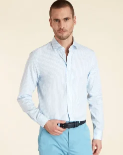 Homme Vicomte A Chemises^Chemise Regular à Fines Rayures