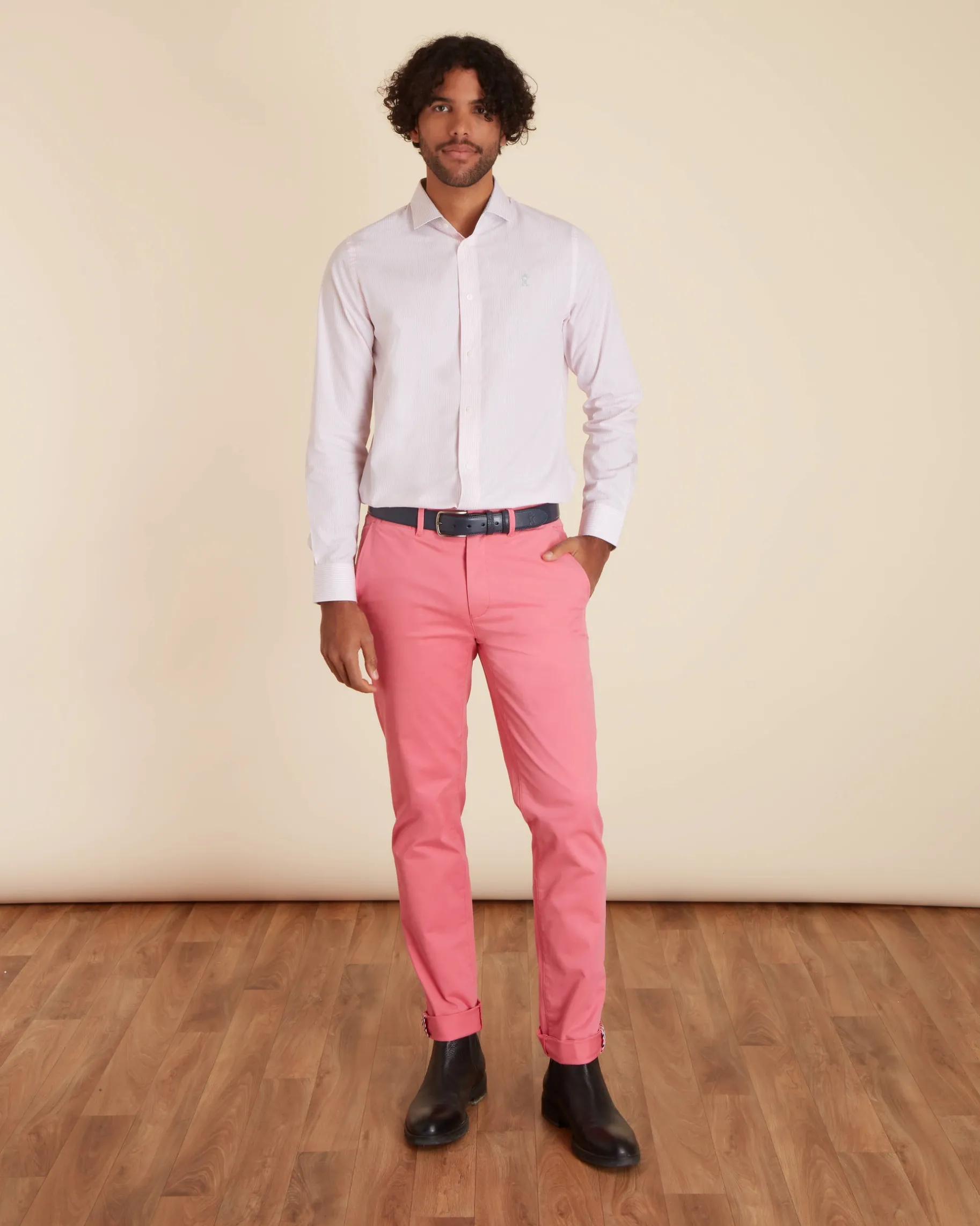 Homme Vicomte A Chemises^Chemise Regular à Fines Rayures