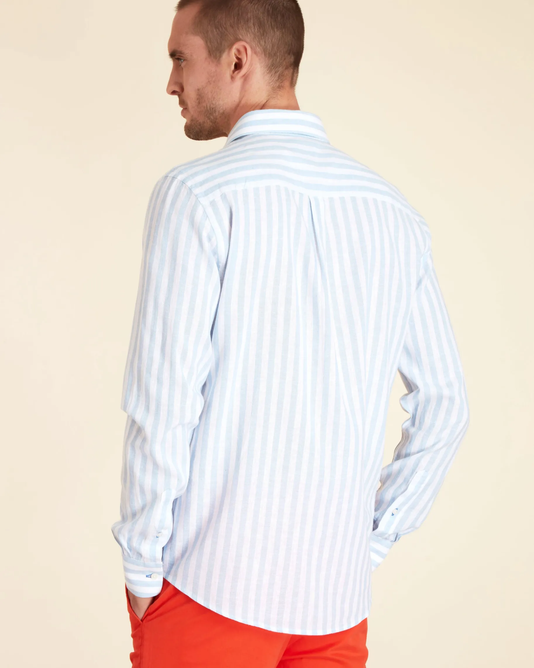 Homme Vicomte A Chemises^Chemise Regular à Rayures Larges