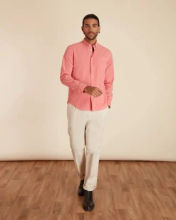 Homme Vicomte A Chemises^Chemise Regular en Twill PAT