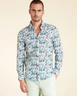 Homme Vicomte A Chemises^Chemise Regular Imprimé Tropical