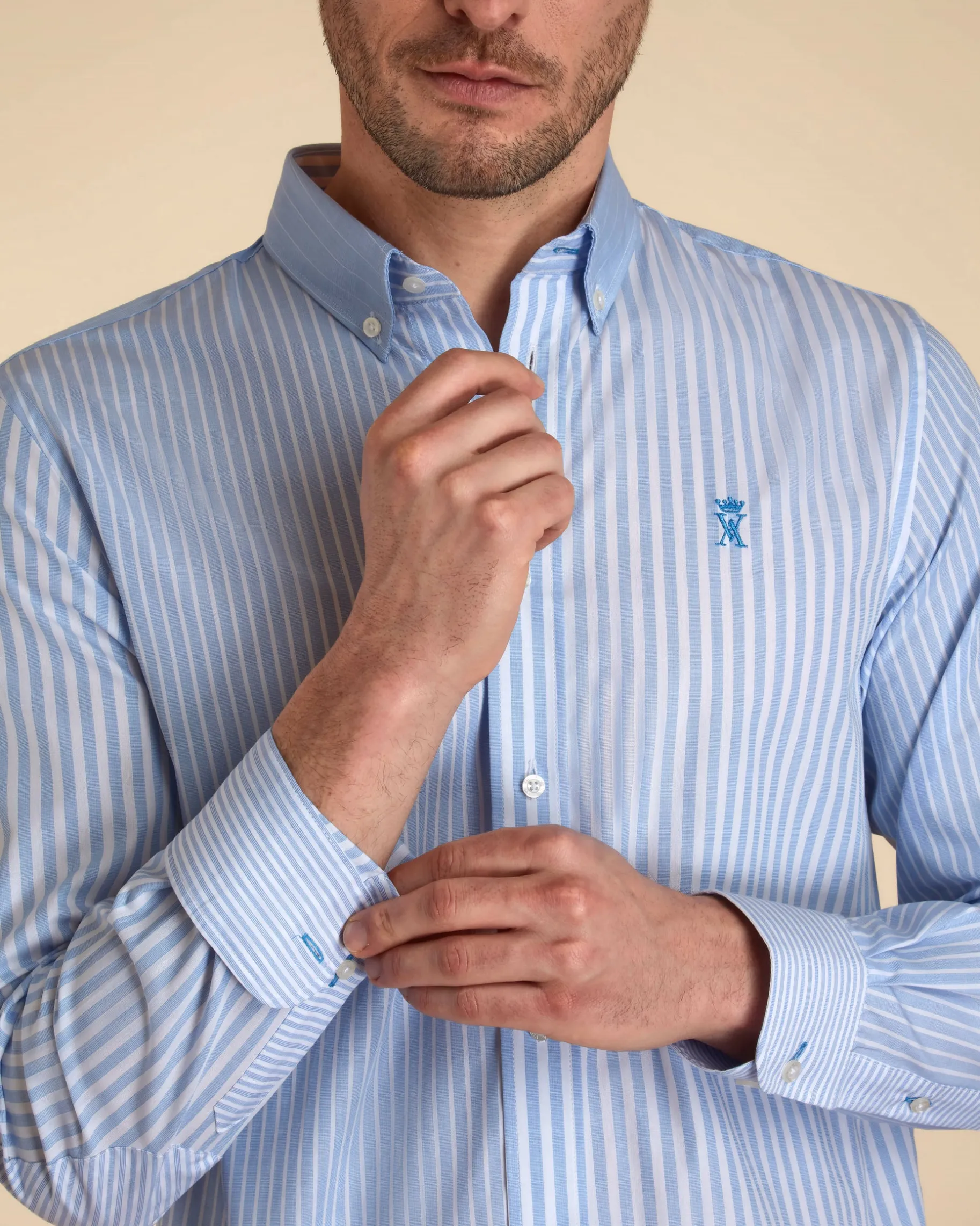 Homme Vicomte A Chemises^Chemise Regular Multipatch