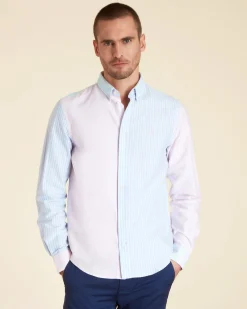 Homme Vicomte A Chemises^Chemise Regular Multipatch
