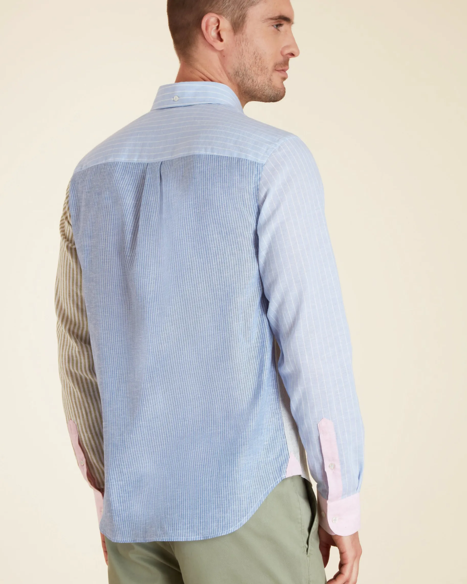 Homme Vicomte A Chemises^Chemise Regular Multipatch