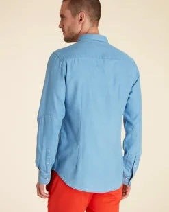 Homme Vicomte A Chemises^Chemise Slim Denim