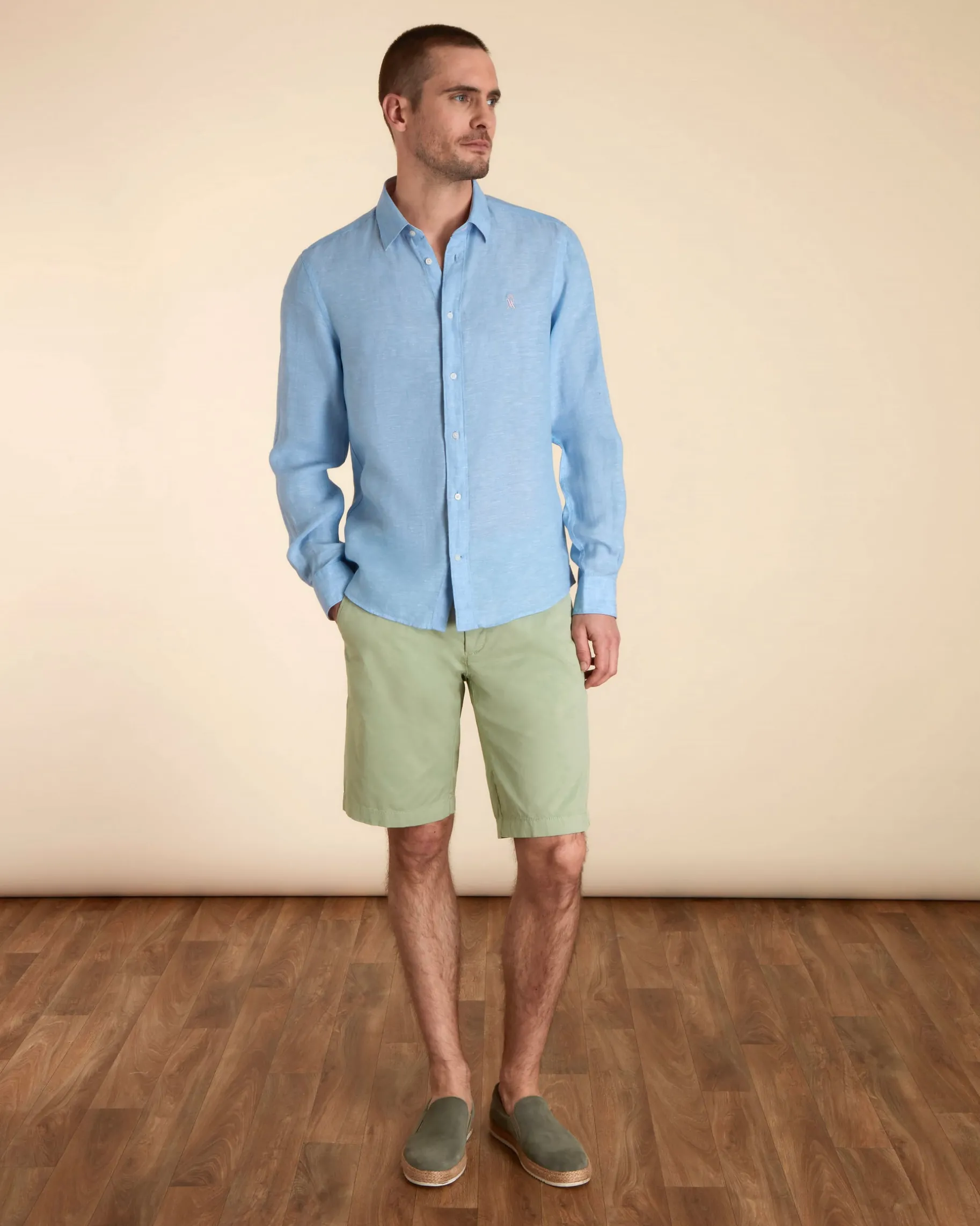 Homme Vicomte A Chemises^Chemise Slim légère