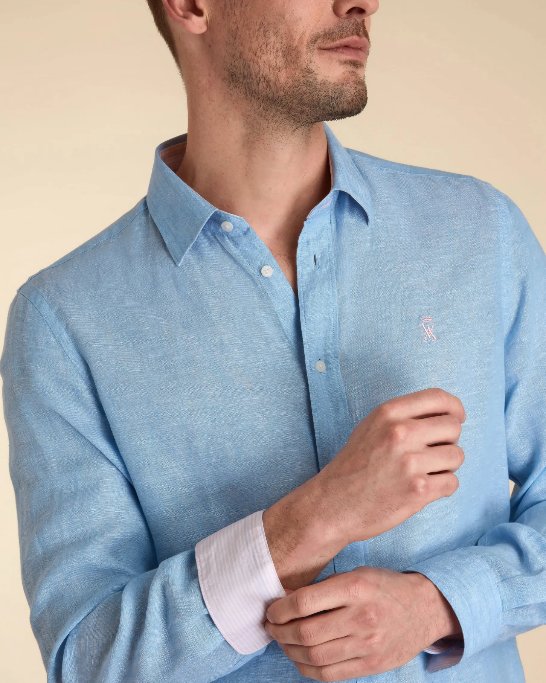 Homme Vicomte A Chemises^Chemise Slim légère