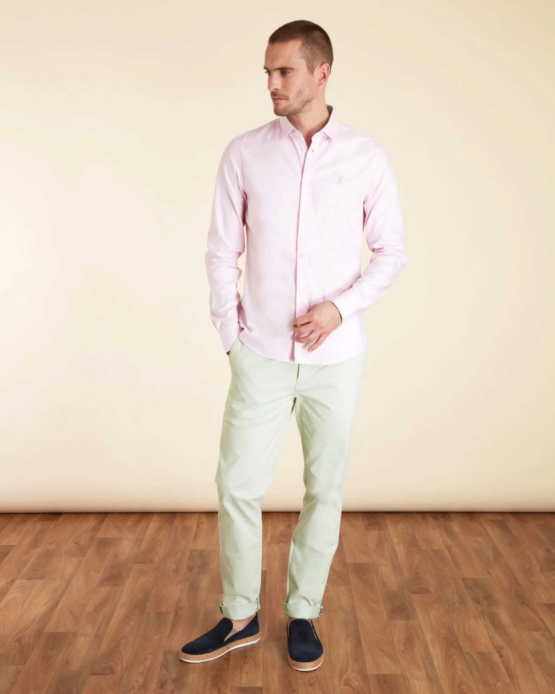 Homme Vicomte A Chemises^Chemise Slim Oxford
