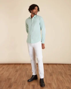 Homme Vicomte A Chemises^Chemise Slim Oxford