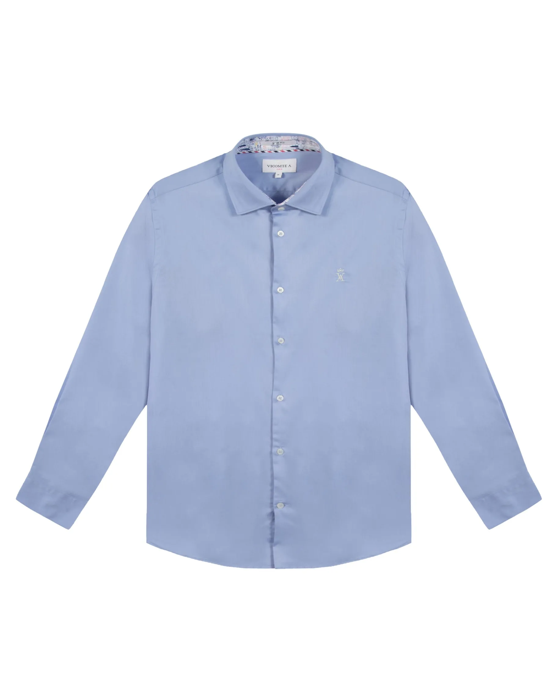 Homme Vicomte A Chemises^Chemise Slim Strech