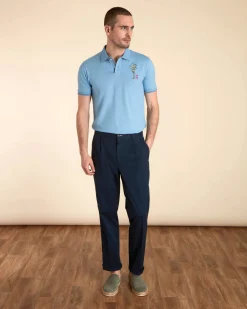 Homme Vicomte A Pantalons & Chinos^Pantalon Chino à Pinces